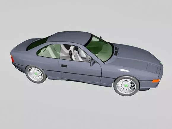 Sedan Car Concept 3d model