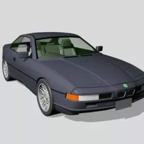 Vintage Car Bmw Coupe E92 3d model