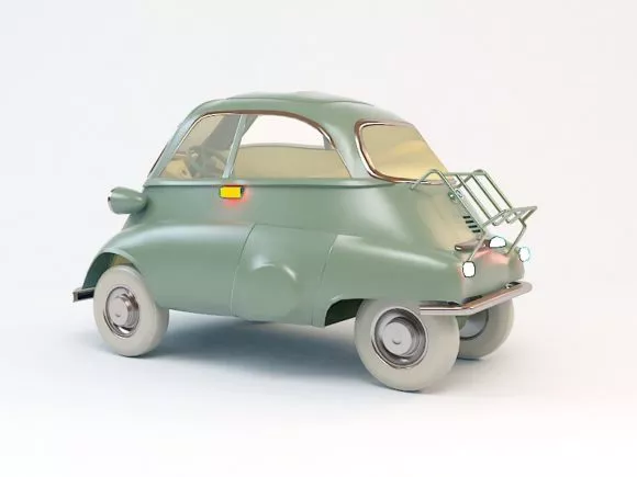 Sedan Car Concept 3d model