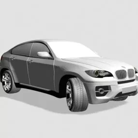 Bmw X6 Crossover Suv Car 3d model