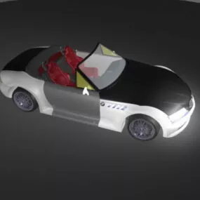 Bmw Z4 Convertible Car 3d model
