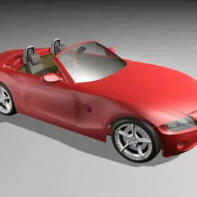 Bmw Z4 E89 Roadster Car 3d model