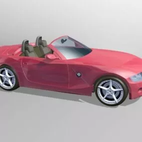 Bmw Z4 Convertible Sport Car 3d model