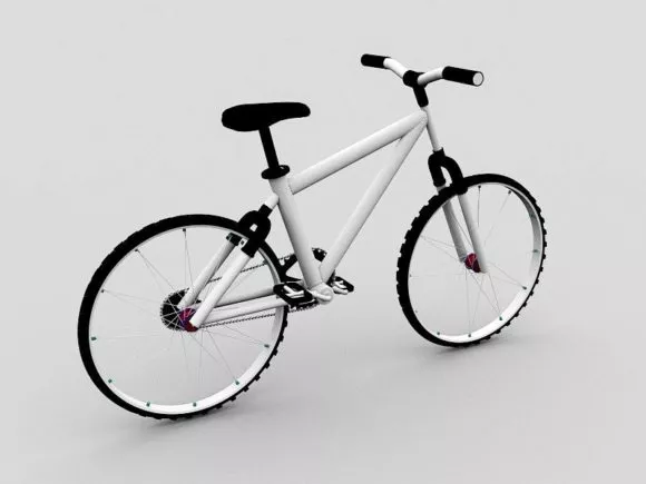 Snowey Mountain 3d model