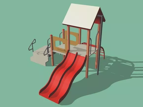 Silo Building 3d model