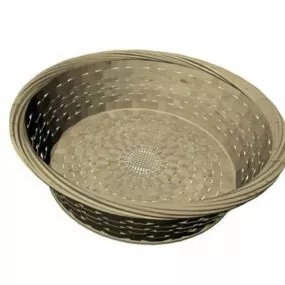 Bamboo Basket 3d model