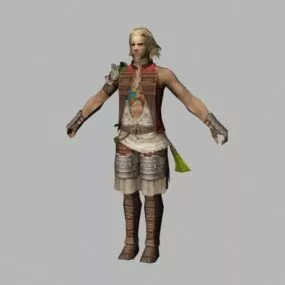 Ronsenburg Final Fantasy Character 3d model