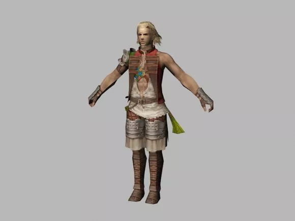 Knight Character 3d model