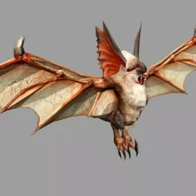 Bat Monster Anime Animal 3d model