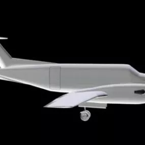 Beech Concept Aircraft 3d model