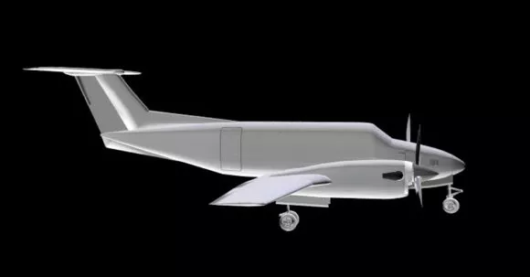 Hawker Sea Fury Fighter-bomber 3d model