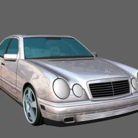 Benz Car Vintage 3d model