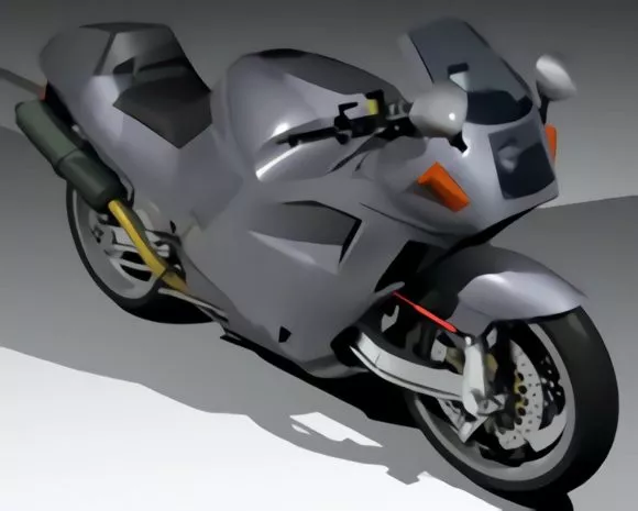 Madmax Motorcycle 3d model