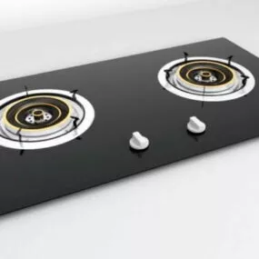 Gas Cooktop 3d model