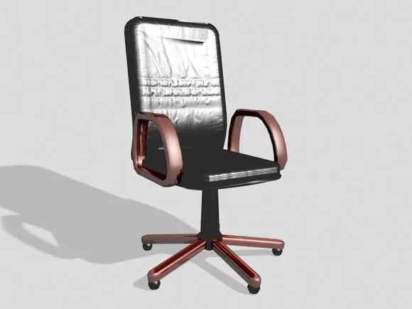 Reading Rocking Chair 3d model