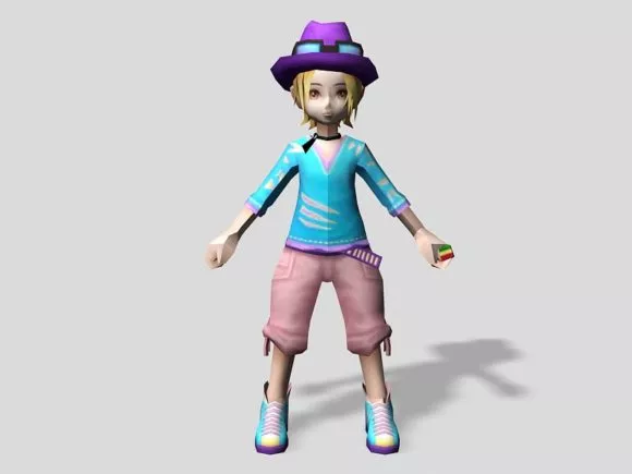 Christmas Cap 3d model