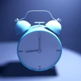 Modernism Alarm Clock 3d model