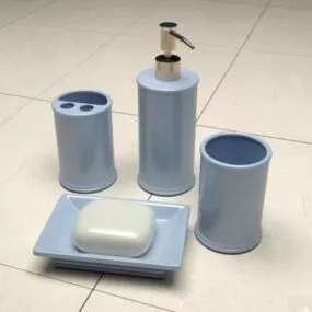 Bathroom Accessories Set 3d model