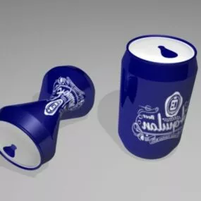 Beer Can 3d model