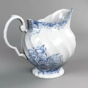 Ancient Chinese Milk Pot 3d model