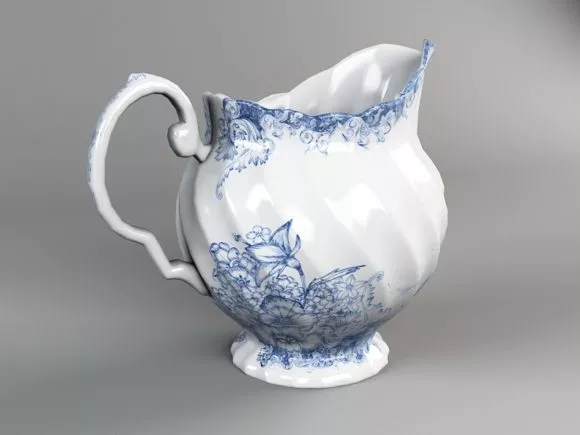 Material Teapot 3d model