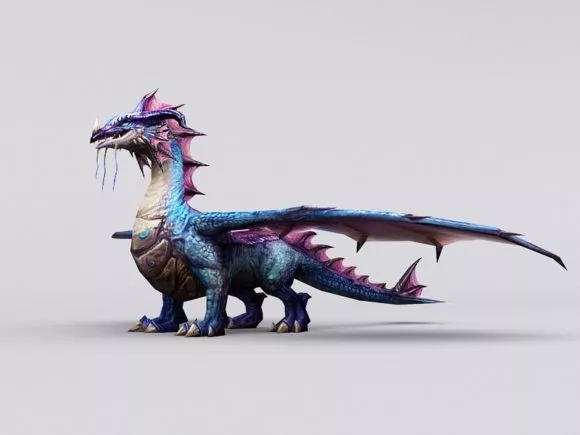 Dragon Age With Knight Warrior 3d model