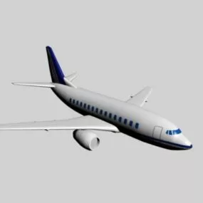 Boeing Airplane 3d model