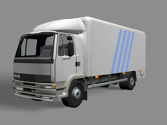 Travel Van 3d model