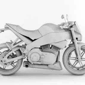 Buell Xb9s Motorcycle 3d model
