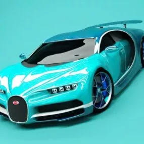 Bugatti Chiron Sports Car 3d model