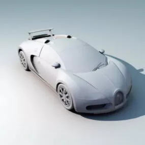 Bugatti Eb110 Super Car 3d model