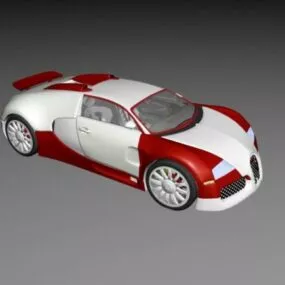 Super Car Bugatti Veyron Eb 3d model