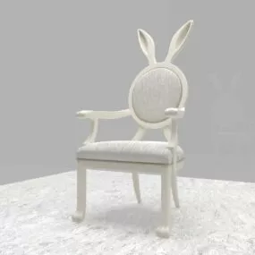 Bunny Chair 3d model
