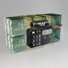 C4 Bomb 3d model