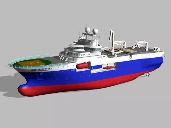 Navy Ship 3d model