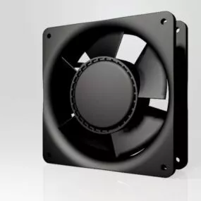Thin Cpu Cooler Fan 3d model