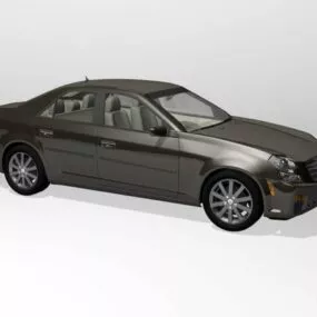Cadillac Cts Sedan Car 3d model