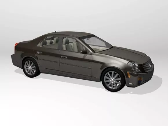 Audi A7 Lowpoly 3d model