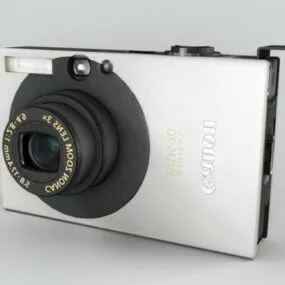 Canon Digital Ixus70 Camera 3d model