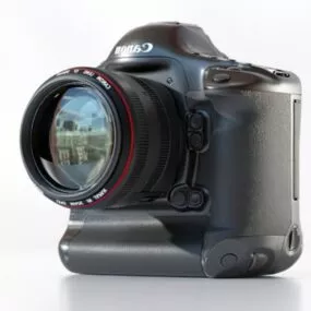 Canon Eos 1dx Digital Camera 3d model