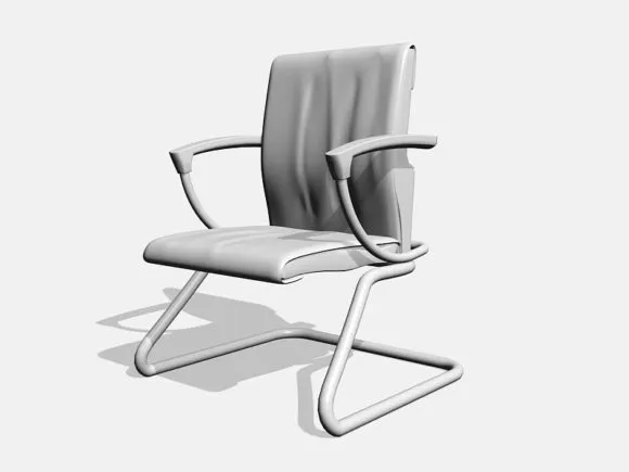 Cover Textile Chair 3d model