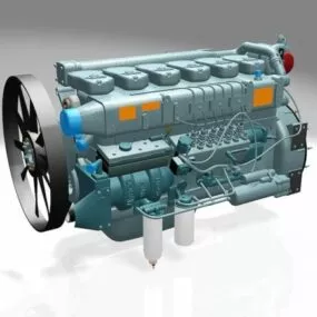 Car Engine 3d model