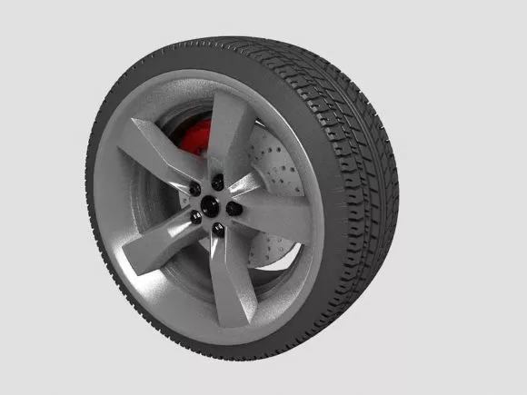 Car Tire Enkei Aegis 3d model