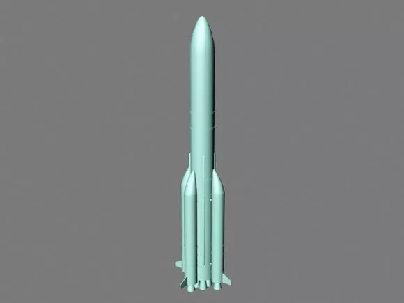 Arc170 Fighter Aircraft 3d model
