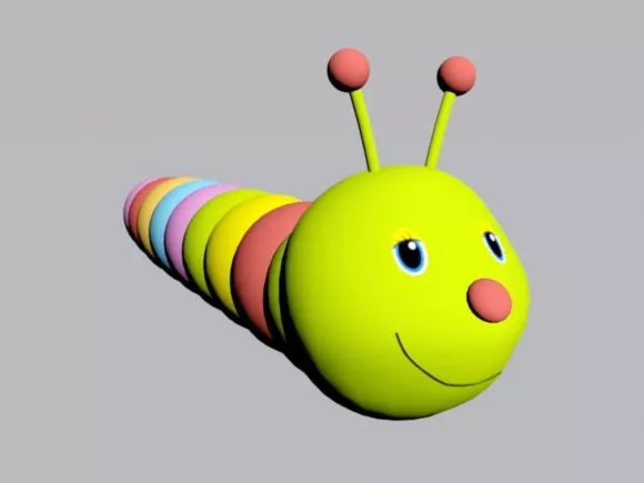 Wheatley Robot Character 3d model