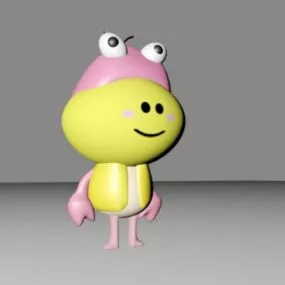 Cartoon Lobster 3d model