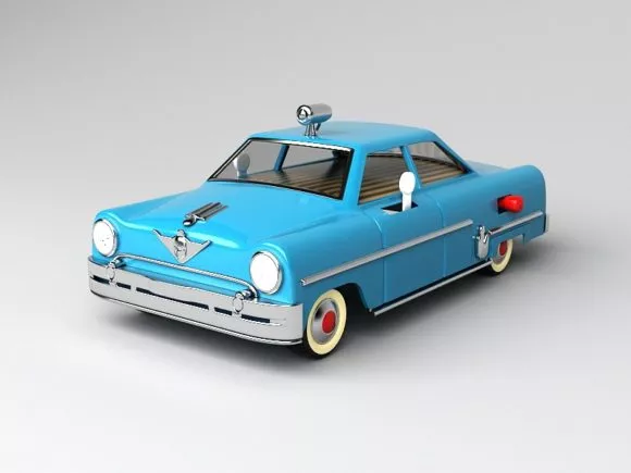 Mopad Futuristic Vehicle 3d model