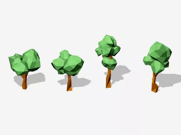 Jewelry Flowers 3d model