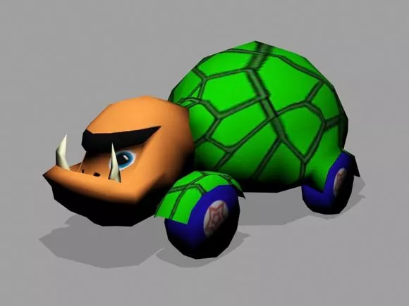 Convertible Jeep 3d model