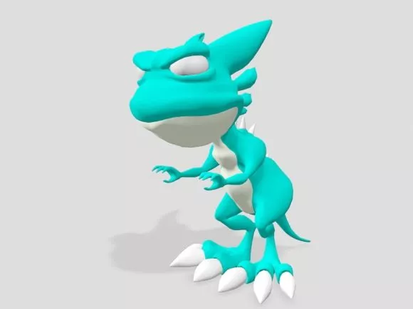 Jellyfish Alien 3d model
